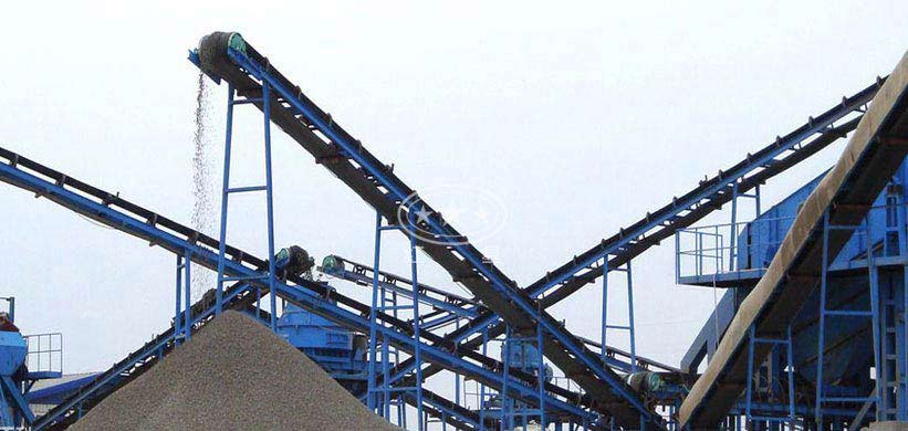 河南河石制砂生產(chǎn)線，替補天然砂，創(chuàng)造經(jīng)濟效益
