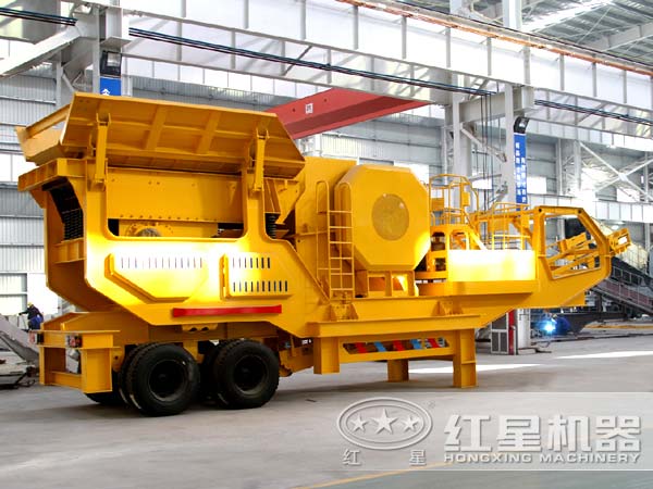 新型輪胎式移動(dòng)破碎站市場(chǎng)售價(jià)多少錢一臺(tái)？