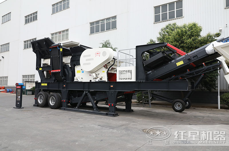 建渣粉碎機圖片-可移動式