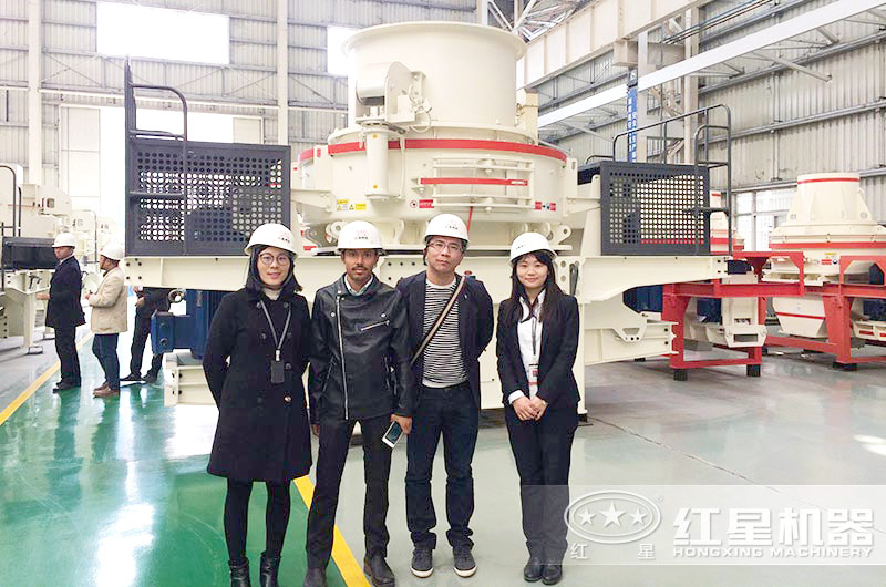 紅星客戶來機(jī)制砂廠參觀詢價(jià) 紅星客戶來機(jī)制砂廠參觀詢價(jià)