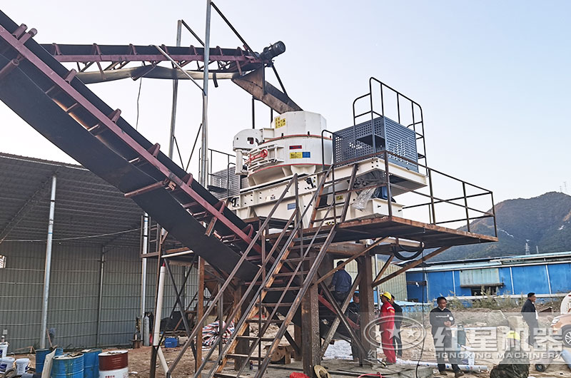 廣東客戶vsi新型制砂機(jī)工作現(xiàn)場 廣東客戶vsi新型制砂機(jī)工作現(xiàn)場