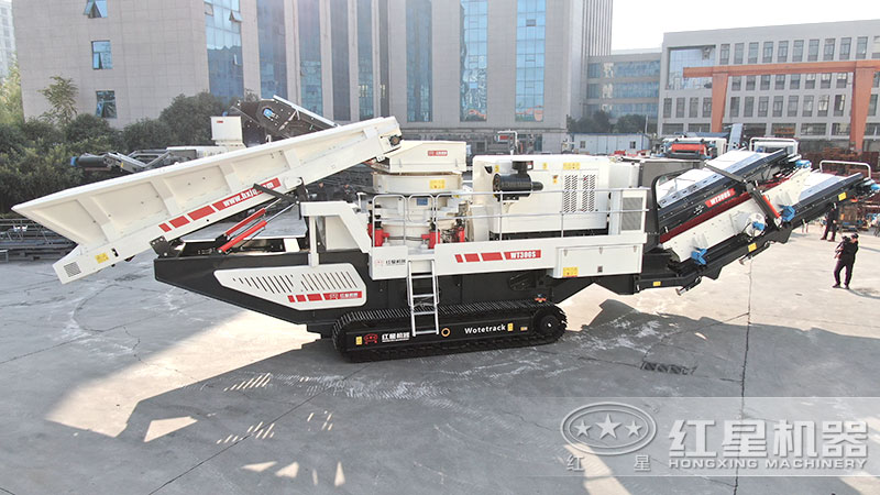 移動石頭破碎機 移動石頭破碎機
