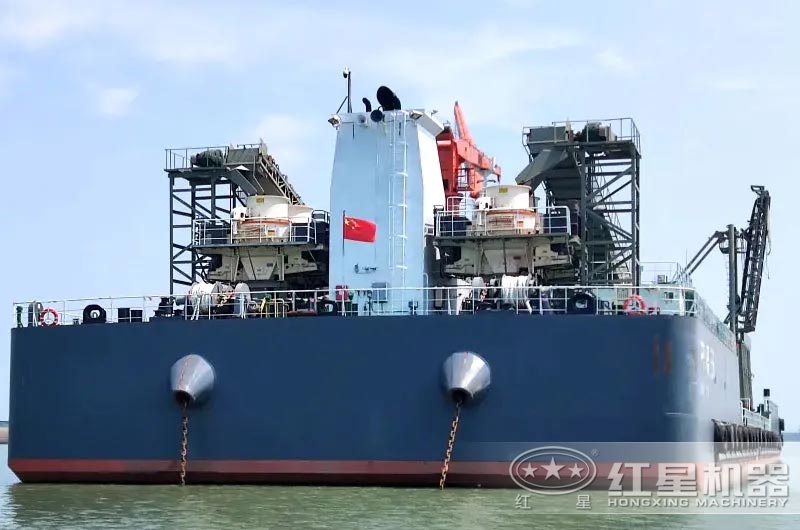 水上砂石生產(chǎn)工藝流程圖及視頻_船運(yùn)機(jī)制砂需要什么手續(xù)？