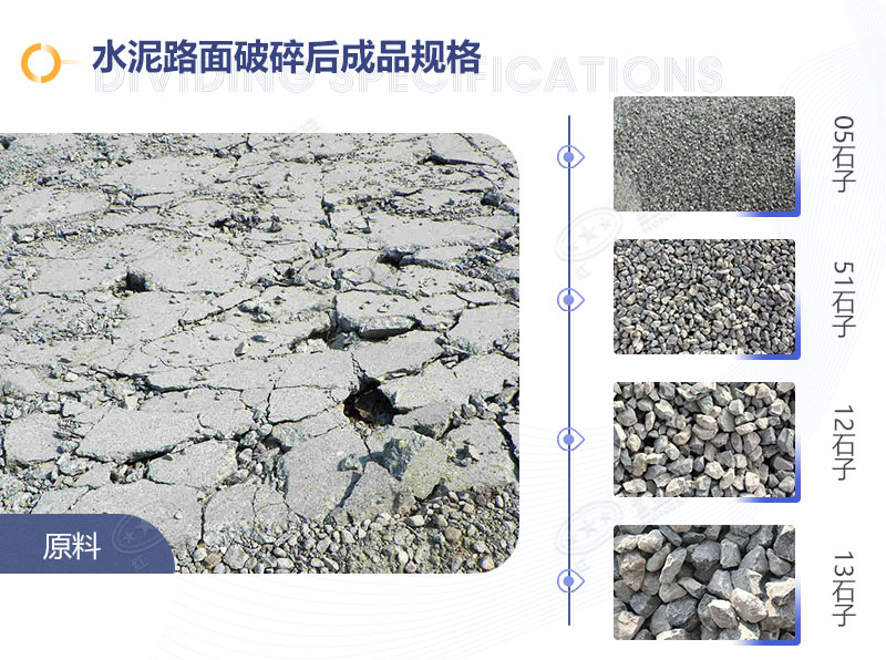 水泥塊破碎后石子 水泥塊破碎后石子