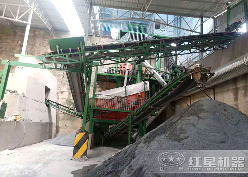 石灰石破碎制砂生產(chǎn)線 石灰石破碎制砂生產(chǎn)線