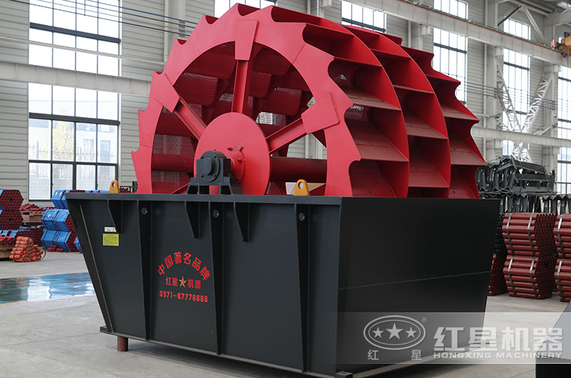 輪式洗砂機設備圖片 輪式洗砂機設備圖片