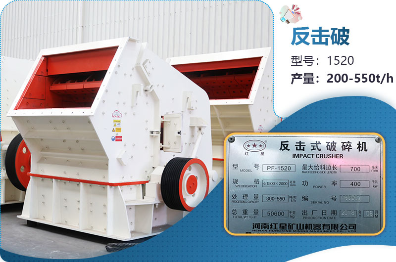 1520反擊破每小時產(chǎn)量多少？有多重？各項參數(shù)介紹