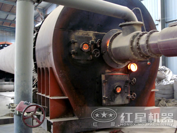 濕法回轉窯局部細節(jié)