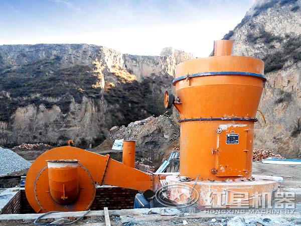 雷蒙磨粉機投產(chǎn)現(xiàn)場