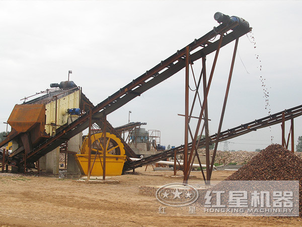 輪斗式洗砂機(jī)一小時(shí)可清洗160噸石粉嗎？大概會(huì)用多少水