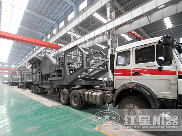 打進(jìn)重慶，紅星兩臺(tái)移動(dòng)破碎站于重慶成功投產(chǎn)