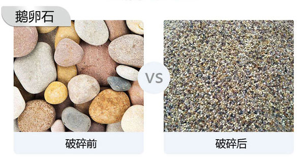 鵝卵石破碎能做石子嗎？會(huì)用到哪些設(shè)備？