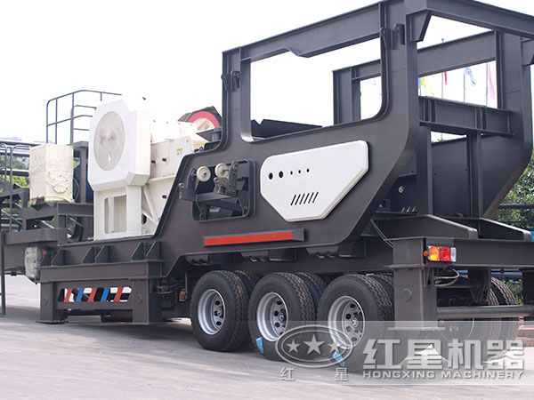 自行式石子破碎機(jī)，車載移動(dòng)就是方便