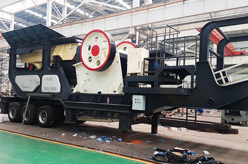 車載流動(dòng)破碎石仔機(jī)，一體式作業(yè)，碎石更輕松