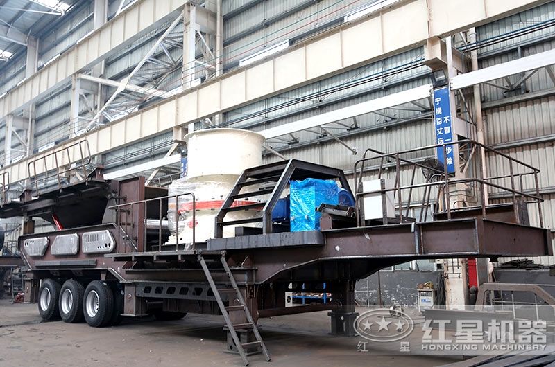 移動制砂設備生產(chǎn)車間