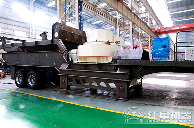 移動制砂機(jī)車間組裝圖
