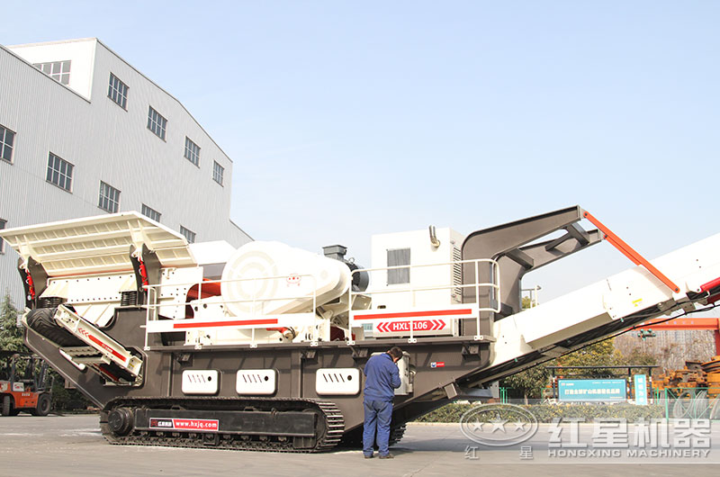 河南哪里有履帶移動破石機賣？有沒有現(xiàn)場視頻