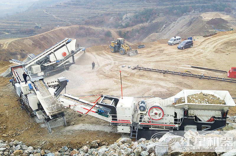 移動磕石一體機(jī)器價格是多少，哪里有賣？