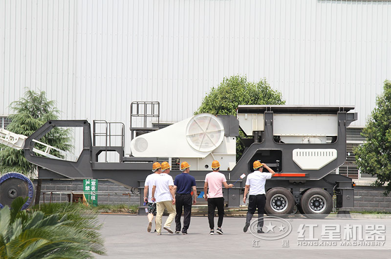 時產(chǎn)40-80噸移動破碎機配置、價格及生產(chǎn)視頻