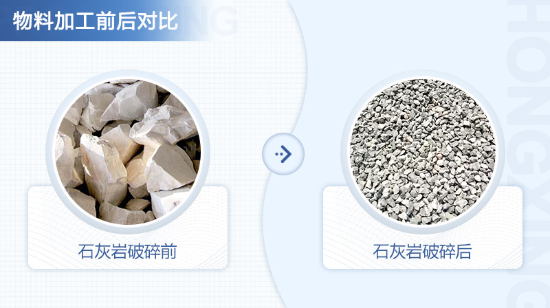 處理石灰?guī)r的日產(chǎn)500方砂石生產(chǎn)線(xiàn)機(jī)器怎樣配？