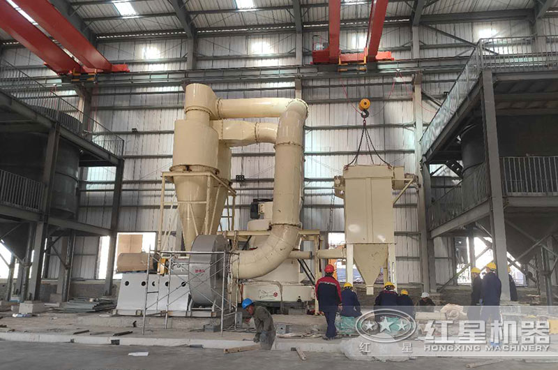 礦石磨粉要求100目，這臺雷蒙磨粉機剛好合適（附視頻、結(jié)構(gòu)簡圖）