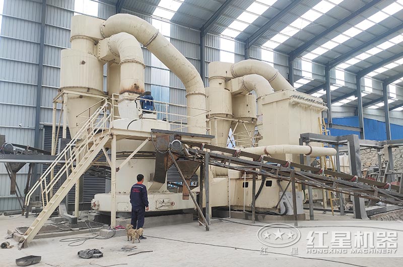 粉煤灰磨粉客戶生產(chǎn)現(xiàn)場(chǎng)實(shí)拍