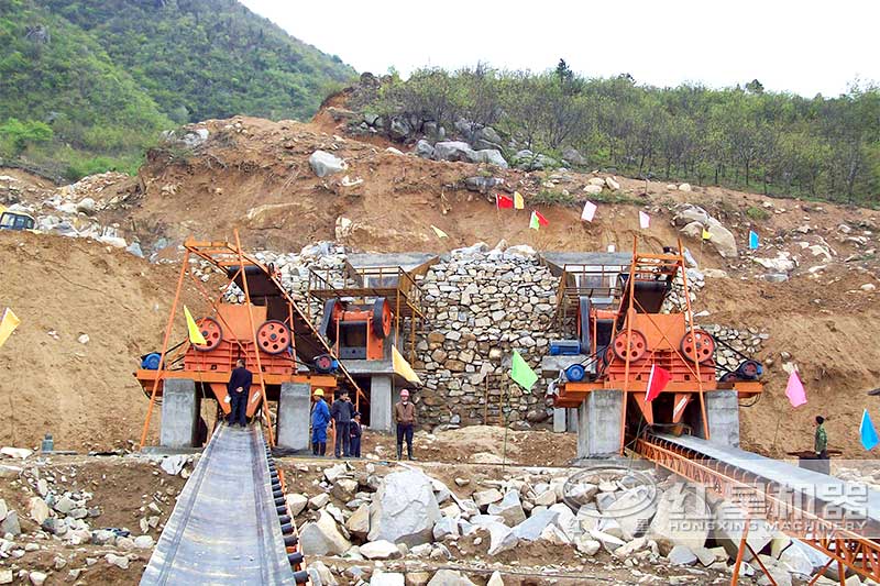 廢棄混凝土再生石子線多少錢一套？鋪路石子一立方價(jià)格多少？